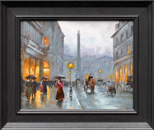 Janny  Meyer + Place Vendome in the rain